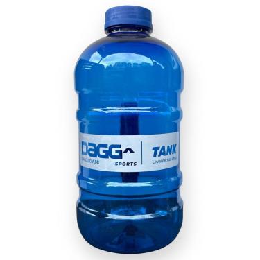 Imagem de Garrafa Galão de Água Tank Dagg 1.800l Squeze de Treino Academia Com Alça-Unissex
