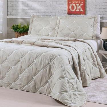 Imagem de Kit Cobre Leito Unique King 3 Peças Hipercal 200 Fios 100% Poliéster -