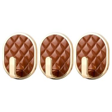 Imagem de Ganchos adesivos - Gancho impermeável sem perfuração, ganchos pegajosos para paredes sem danos - para casa, apartamento, dormitório, porta, banheiro, quarto, sala de estar, cozinha