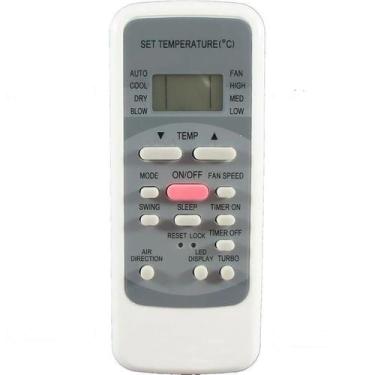 Imagem de Controle Remoto para Ar Split Electrolux SI12R SI18R SI24R - WLW MBTEC