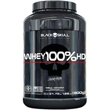 Imagem de Whey 100% Hd Baunilha 900G, Black Skull
