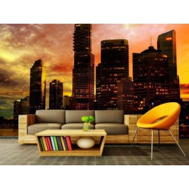 Imagem de Papel de Parede Paisagens Cidade 99 - 1,00 X 1,00 - Voce Decorando