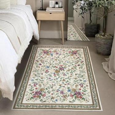 Imagem de 1 Tapete Quarto Beira De Cama Antiderrapante 100X150 Ja M03 - Idealiza