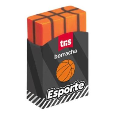 Imagem de Borracha Escolar Esporte - TRIS, Laranja