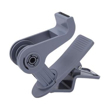 Imagem de AUNMAS Presente de Mesa Dos Amigos do Envoltório, Distribuidor da Fita Desktop para Projetos Feriado que Elaboram o Escritório Em Casa, Design da Braçadeira de Mesa 360° Giratório (Cinza)