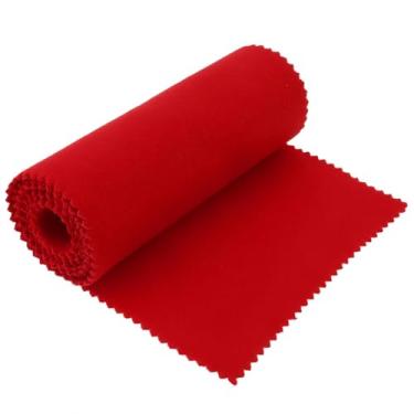 Imagem de Capa protetora contra poeira vermelha para teclado de piano macio, 88 teclas para teclado eletrônico de 88 teclas, piano digital (124,5 x 15 cm)