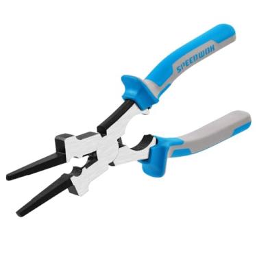 Imagem de SPEEDWOX Alicate profissional de soldagem MIG de 20 cm Alicate de soldagem MIG multifuncional ferramenta de aço de alto carbono forjado para raspagem e respingos, fio de desenho, alças antiderrapantes