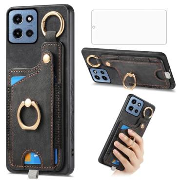 Imagem de Asuwish Capa de telefone compatível com Moto G 5G 2025 FGDSK US preta