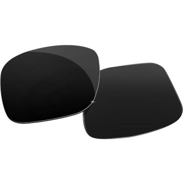 Imagem de Lentes polarizadas de substituição para óculos de sol Oakley Holbrook OO9102, várias cores, Preto, simple