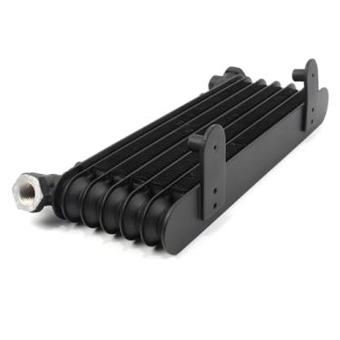 Imagem de Arashi Radiador de Óleo Universal Motor Radiador Acessórios de Motocicleta Alumínio de Alta Qualidade Preto