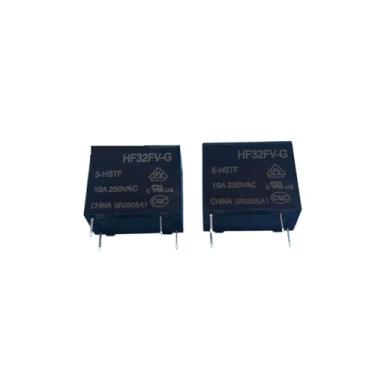 Imagem de Relay HF32FV-G-5-HSTF One Set Of Normally Open 4pin 10A277VAC Coil Voltage 5VDC 1Pcs