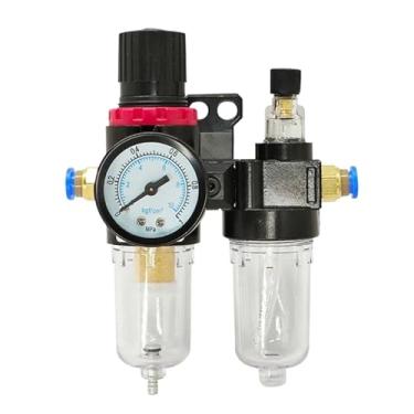 Imagem de O filtro de ar separador de óleo e água do compressor de ar AFC2000 G1/4 é usado para reduzir a válvula de pressão AFR2000 + AL2000 1 peça (5 mm)