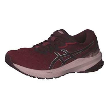 Imagem de Tênis Asics GT-1000 11 Feminino - Vinho e Cinza (br_footwear_size_system, adult, numeric, numeric_36)