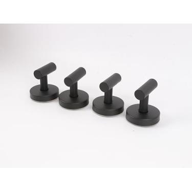 Imagem de HYLEBOR Ganchos de ventosa de chuveiro, pacote com 8 - ganchos de toalha removíveis e reutilizáveis sem perfuração para chuveiro interno; ganchos de vácuo seguros para vidro, azulejo, espelhos e