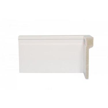 Imagem de Kit 72M Linear Rodapé de Poliestireno Frisado 12cmX2,40m - Casa Grassi