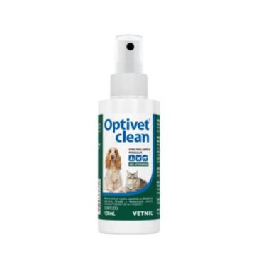 Imagem de Optivet Clean Vetnil para cães e gatos 100 ml