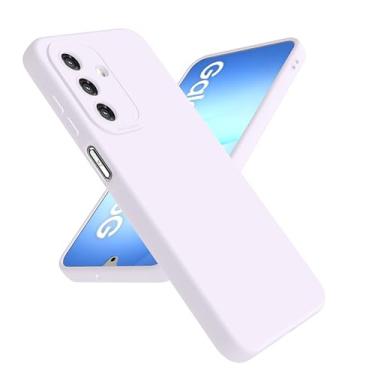 Imagem de mwpvkx Capa de telefone para Galaxy a17 5g: capa de telefone protetora de silicone líquido de grau militar armadura resistente para Samsung Galaxy a17 (violeta)