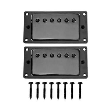 Imagem de Captador Humbucker Cromado Dourado Para Guitarra Elétrica, Braço E Pon