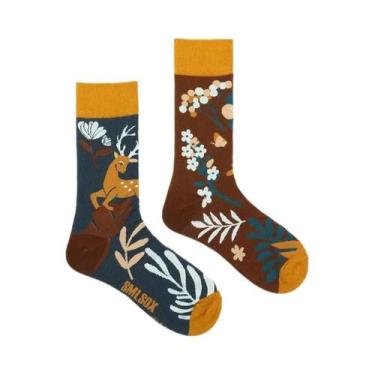 Imagem de Meias De Algodão Coloridas Unissex Para Gato, Cachorro, Coala E Vaca, 