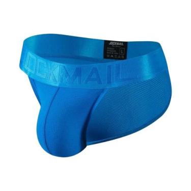 Imagem de Cuecas Masculinas De Secagem Rápida Em Nylon Com Malha, Slip, Tanga, J