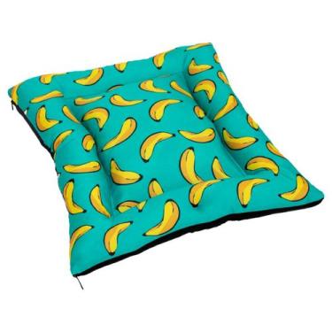 Imagem de Cama PET Tipo Colchonete - Tamanho M - Chocolate Caramelo, Banana