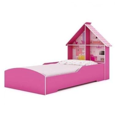 Imagem de Cama Casinha Infantil Pink Gelius 