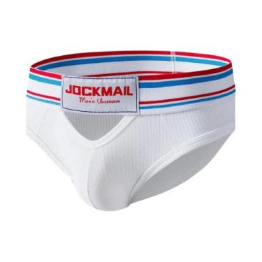 Imagem de Cuecas Masculinas Sexy Em Algodão Com Design Convexo E Oco, Confortáve