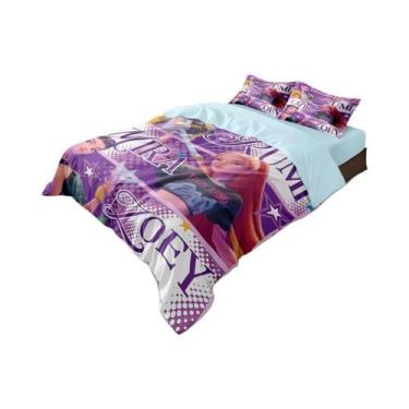 Imagem de Conjunto De Capa De Edredom K-Pop Demon Hunters Girl Group, 3 Peças, M