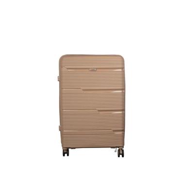 Imagem de Mala Tonin Karbono Polipropileno Cadeado Pequena Nude-Unissex