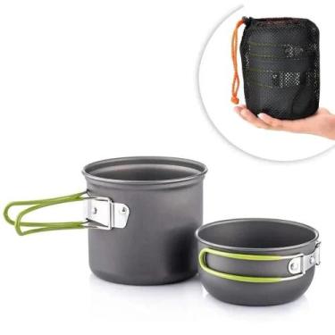 Imagem de Kit panelas camping aluminio kit cozinha acampamento panela - Yeet
