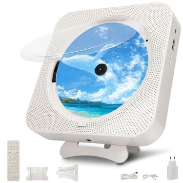 Imagem de CD Player, Toca CD, Radio CD Player, Display LED, Rádio FM, Alto-Falantes Duplos Integrados, Compatível com Fones de Ouvido