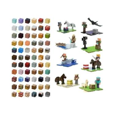 Imagem de Conjunto De Blocos Magnéticos De Construção Com Caixa De Armazenamento