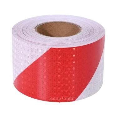 Imagem de Fita Adesiva Refletiva 5M, Faixas De Segurança Impermeáveis 5cm 10cm 1