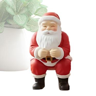 Imagem de Engraçado protetor de pasta de dente | Artigos de banheiro em forma de Papai Noel, espremedor de pasta de dente hilário, para decoradores de casa, entusiastas de bricolage, colecionadores, inverno