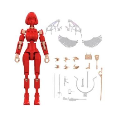 Imagem de Boneca Articulada 3D Impressa Em 3D, Manequim Multiarticulado De Menin