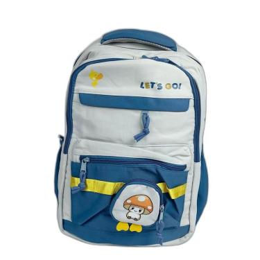 Imagem de Mochila Escolar Grande Capacidade Para Estudante Feminina Impermeável azul