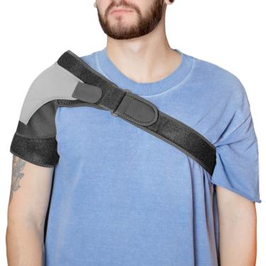 Imagem de Suporte Para Ombro Ombreira Ajustavel Unissex Esporte Futebol