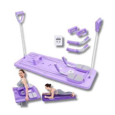 Imagem de Prancha Extensora Dobravel Para Pilates Abdominal Multifuncional Trein