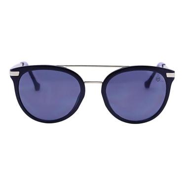 Imagem de Óculos de Sol Feminino Aviador Redondo Acetato/Metal Mackage - Ophelia-Feminino