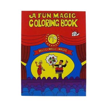 Imagem de Livro De Colorir Mágico: Diversão Com Truques De Mágica De Perto, Ilus