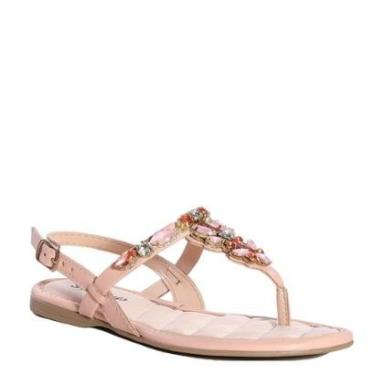 Imagem de Sandália Feminina Rasteira Dakota Pink Cats Com Pedraria-Feminino