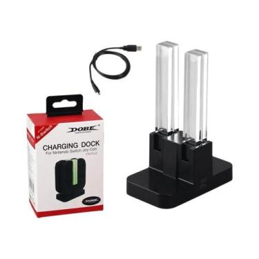 Imagem de Base De Carregamento LED 4 Em 1 Para Nintendo Switch Joy-Con Com Indic