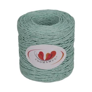 Imagem de Fio De Ráfia De 100g Para Crochê, Chapéu De Verão, Flor Feita À Mão, F