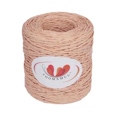 Imagem de Fio De Ráfia De 100g Para Crochê, Chapéu De Verão, Flor Feita À Mão, F