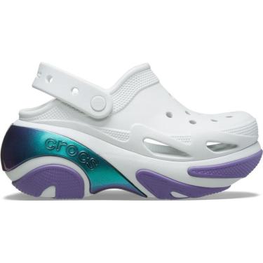 Imagem de Sandália Crocs Bubble Crush Reflector Clog Moonlight-Unissex