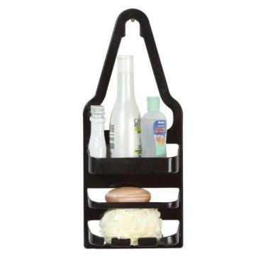 Imagem de Porta Shampo - Suporte Para Shampoo e Sabonete Triplo - Moderno Xampo 