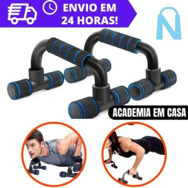 Imagem de Kit de Apoios De Flexão suporte Força Portátil De Chão De Peito Taf Br