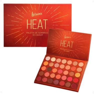 Imagem de Paleta De Sombras Luisance Heat 35 Cores L3266