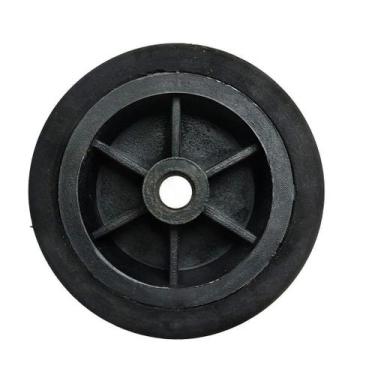 Imagem de Roda De Borracha 4 Maciça Miolo De Plástico Até 40 kg * 7859 - DIV.