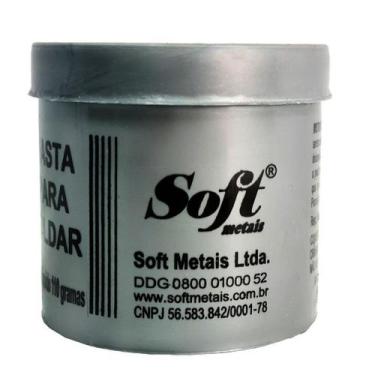 Imagem de Pasta Para Soldar 110g Qualidade - Soft Metais * 505